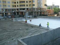 Утеплення фундаментної плити наливним пінобетоном