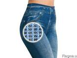 Утепленные леггинсы джинсы Slim Jeggings (Слим Джеггинс) - фото 2