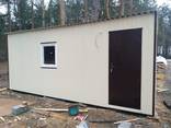 Вагончики бытовки блок-посты дачные домики - фото 1