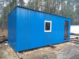 Вагончики бытовки блок-посты дачные домики - фото 3