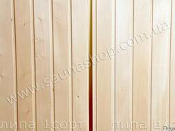 Вагонка деревянная для бань, вагонка липа для саун