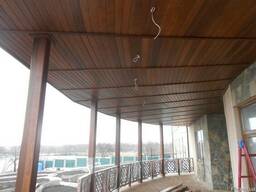 Вагонка, планкен, косой ромбус из разных пород дерева