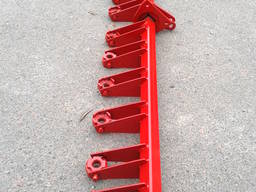 Вал підйому сошників під посилений амортизатор з круглою штангою (лівий) сівалки СЗ