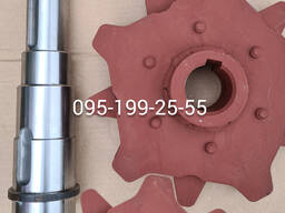 Вал приводу НІ 11.12.206. Шестерня основна НІІ 11.12.202. Зірочка привідна ТСН-160А