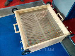 Ванна для слива масла на смотровой яме