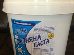 Вапняна паста Вищого гатунку у відрі-24 кг