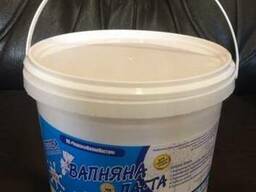 Вапняна паста Вищого гатунку у відрі-4 кг