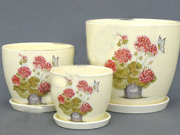 Вазон для цветов Герань