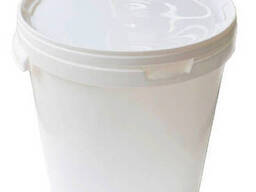 Ведро пластиковое пищевое с ручкой 20 л. (360х300 мм)