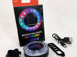 Велофонарь HYD-085-SMD(RGB)