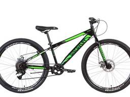 Велосипед 26" Discovery Attack DD 2022 (черно-зеленый )