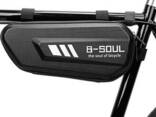 Велосипедна сумка под раму (твердая) B-Soul BAO-010 Black