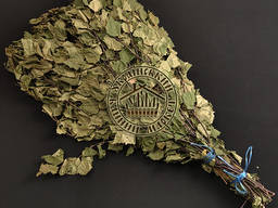 Веник для бани и сауны береза