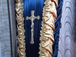 Вінки, кошики оббиті труни опт роздниця