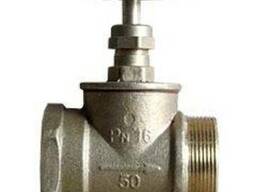 Вентиль латунный (прямой) 15Б3Р (муфта, цапка)