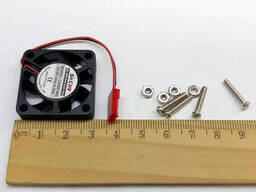 Вентилятор (кулер) 5В, 200мА, 30мм, Raspberry Pi, Orange Pi. с креплением.
