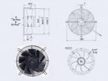 Вентилятор осевой Weiguang YWF 2E-200-B 92/15-G (промышленный вентилятор)