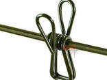 Веревка бельевая Mil-Tec с прищепками, (Olive)
