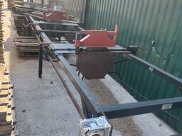 Верстат торцувальний торцовка на дві пили дискові 350мм.