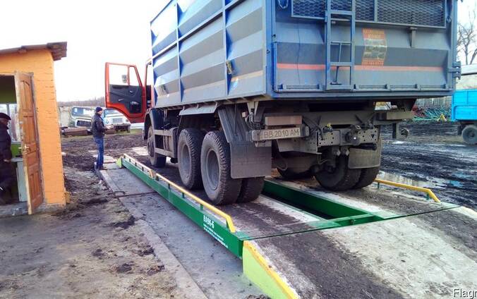 Весы автомобильные 9 метров 60 тонн для фермера