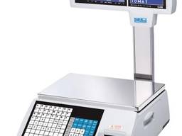 Весы торговые CAS CL 5000J-IP/R с термопечатью