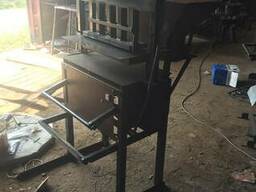 Вибростанок для изготовления тротуарной плитки, бордюров