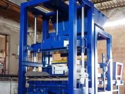 Вибропресс БП-320 полуавтомат для производства тротуарной плитки, бордюров, блоков