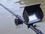 Відеокамера для риболовлі: яскравий монітор, кабель 15 м, 220° огляд, ІЧ-підсвітка - фото 2