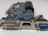 Видеокарта ATI PCI-Ex Radeon HD4350 512MB (VGA, HDMI) низкопрофильная, бесшумная