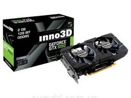 Видеокарта INNO3D GeForce GTX1050 3072Mb Twin X2. ..