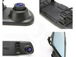 Видеорегистратор зеркало автомобильный BlackBox DVR L9000 с камерой заднего вида 4,3"