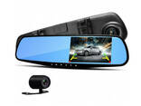 Видеорегистратор зеркало для авто с камерой заднего вида Vehicle Blackbox DVR Full HD. ..