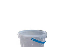 Відро 0,5л прозоре