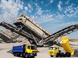 Відсів гранітний щебенево-піщана суміш отсев гранитный