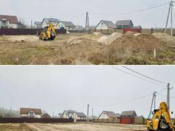 Відсипання та планування ділянок