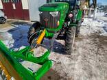 Відвал для снігу на мінітрактор - фото 2