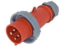 Вилка 32 ампера/3P + E ( 10 штук ) ( рефконтейнер StarCool )