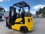 Вилочный газовый погрузчик Sumitomo с боковым смещением - фото 2