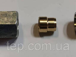 Винтовое соединение 1/4" - медная трубка 6 мм (RVS 6 - G 1/4")