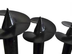 Винтовые сваи 108*300*2500 мм. Производство. Монтаж