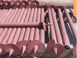 Винтовые сваи для причалов с доставкой в Одессу 108*300*4500