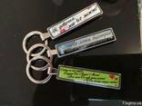 ВИП брелок с гос номером. Новинка 2019 года. С бортиками - фото 3