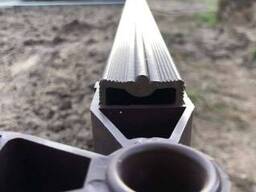 Висока грядка голландська Holzdorf горіх 3х1 м, висота 48 см