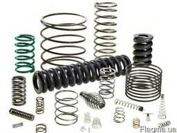 Витая пружина, навивка пружин холодна и горячая