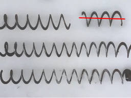 Витки диаметром 60мм для самостоятельного изготовления шнека