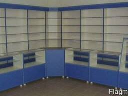 Витрины , стеллажи, прилавки, горки, полки, торговая мебель