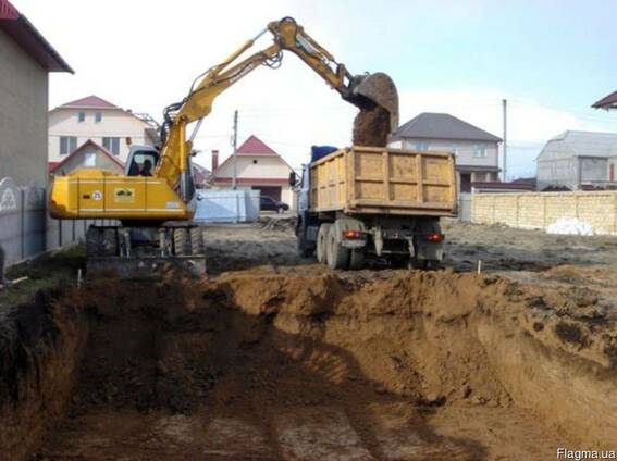 Вивіз будівельного сміття, грунту, земляні роботи
