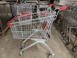 Візки купівельні Wanzl бу, торгові візки 65 літрів б у, тележки бу, візок для супермаркету
