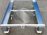 Візок для пластикових євро ящиків - фото 1