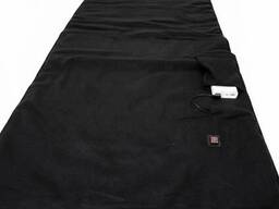 Вкладыш в спальный мешок с подогревом от USB. Коврик с подогревом от повербанк. Черный